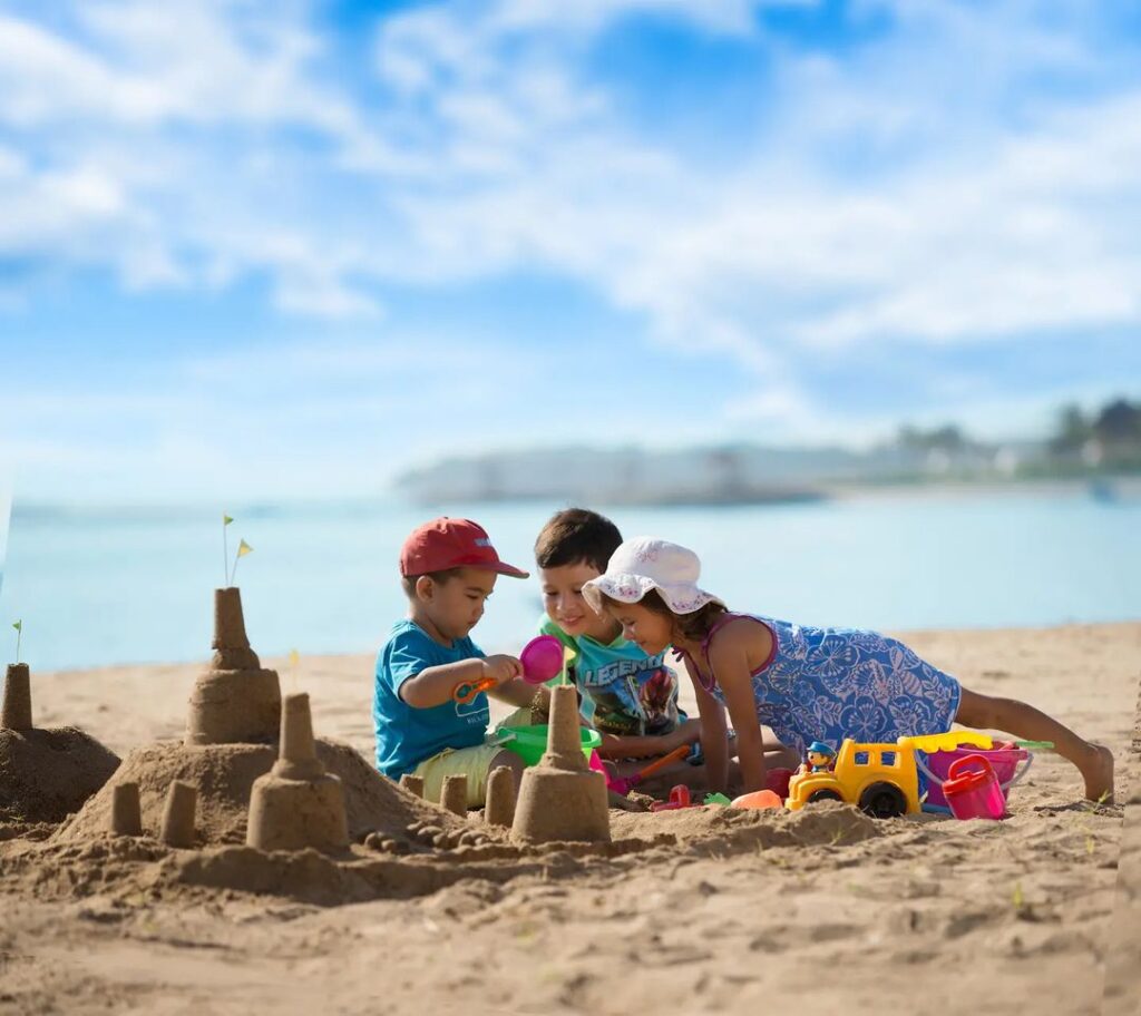 family friendly beaches at the best family resort in Nusa Dua